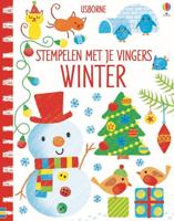 Stempelen met je vingers Winter (Hardback) - thumbnail