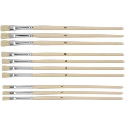 ZAHN Pinsel E10710-01 Modelbouwpenseel Varkenshaar 10-delig