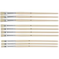 ZAHN Pinsel E10710-01 Modelbouwpenseel Varkenshaar 10-delig - thumbnail