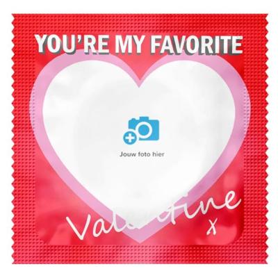 Foto condoom: Valentijn - You're my favorite 12 stuks