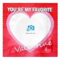Foto condoom: Valentijn - You're my favorite 12 stuks - thumbnail