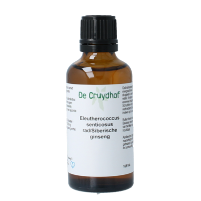 Cruydhof Eleutherococcus senticosus radix tinctuur 50 Milliliter Cruydhof Eleutherococcus senticosus radix tinctuur 50 Milliliter