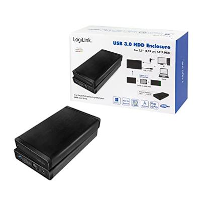 LogiLink UA0284 3,5 harde schijf behuizing 3.5 inch USB-A 3.2 Gen 1