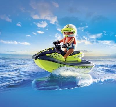 Playmobil 71464 Action Heroes Brandweerboot met Waterscooter
