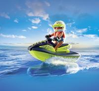 Playmobil 71464 Action Heroes Brandweerboot met Waterscooter - thumbnail