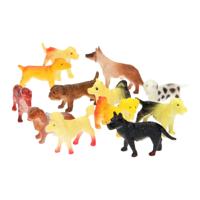 Speelfiguren Honden, 12st. - thumbnail