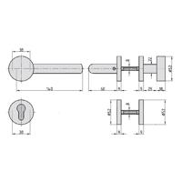 Basi 7306-2298 Wisselset rozetten - thumbnail