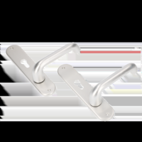 AMI Deurkruk 386 Rotaveer 200/1/7 Profielcilinder 72 Omkeer F1 Deurdikte 38/42 Mm. - 500360 - thumbnail