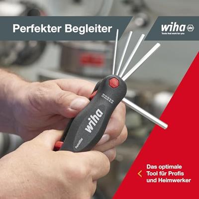 Wiha Inbus Haakse schroevendraaierset 2 mm, 2.5 mm, 3 mm, 4 mm, 5 mm, 6 mm, 8 mm 7-delig - thumbnail