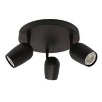 Freelight Spot Trova 3 lichts Ø 25 cm zwart - thumbnail