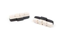 Elvedes Rembloksets power pads magura hs11 / hs33 - witte compound (op kaart) - thumbnail