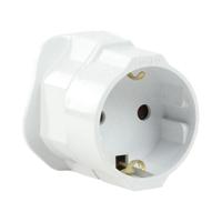 Reisadapter Europa-naar-UK Geaard - thumbnail