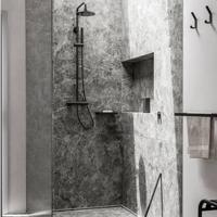 Zone Denmark Double Rim Handdoekrek - L 70 cm - Zwart - thumbnail