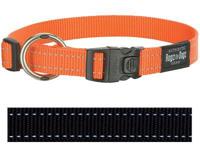 Rogz For Dogs fanbelt halsband zwart - thumbnail