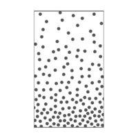 Vaessen Creative • embossing folder vallende stippen - thumbnail