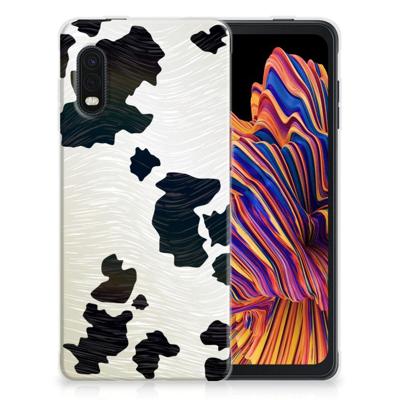 Samsung Xcover Pro | TPU Hoesje | Koeienvlekken Samsung Xcover Pro | TPU Hoesje | Koeienvlekken