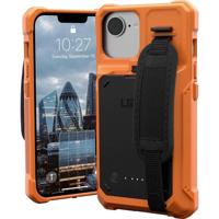 Urban Armor Gear Case Apple iPhone 17e, iPhone 16e, iPhone 14, iPhone 13 Zwart, Oranje - thumbnail