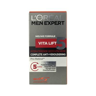 L’Oréal Paris Men Expert Vita Lift Hydraterende Gezichtscrème - anti rimpel - 50ml - Gezichtscrème
