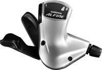 Shimano schakelset alfine sl-7000-8 rubber zilver/zwart 3-delig - thumbnail