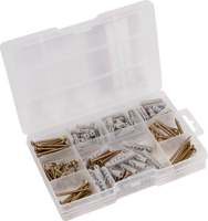 Connex assortiment houtschroef-plug 155dlg - dp8500126 - thumbnail