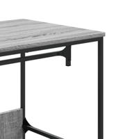 Kledingkast 90x50x180 cm bewerkt hout grijs sonoma eikenkleurig - thumbnail