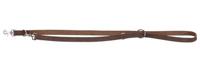 TRIXIE HONDENRIEM RUSTIC VERSTELBAAR VETLEER DONKERBRUIN 100X2,5 CM - thumbnail