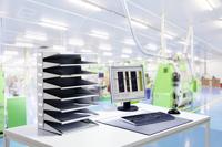 Durable Sorteerstation | 8 vakken | H540xB360xD250mm | staalplaat lichtgrijs, RAL 7035 | 1 stuk - 336110 336110 - thumbnail