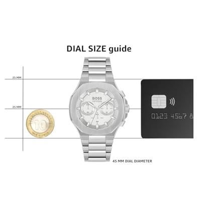 Hugo Boss 1514087 (Ø 45 mm) Heren horloge - thumbnail