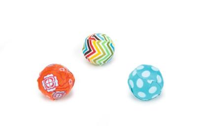 Beeztees bolinas balletjes - kattenspeelgoed - 4 cm - 3st