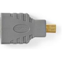 Bandridge bvp130 hdmi-adapter hdmi-micro-connector - hdmi female grijs - thumbnail
