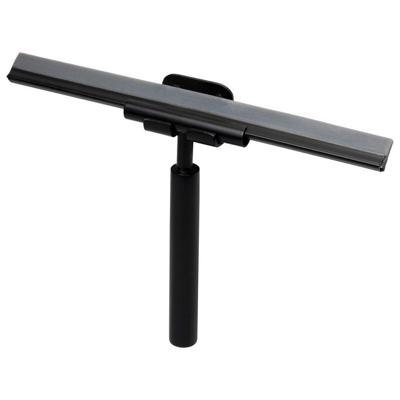 Douchewisser Haceka Ixi Met Haak Mat Zwart Douchewisser Haceka Ixi Met Haak Mat Zwart