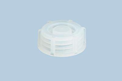 Hunersdorff Fles met wijde hals | totale hoogte 154 mm totaal d. 77 mm | polyethyleen (LDPE) natuurlijke kleuren | vulopening d. 39,2 mm | inhoud 500