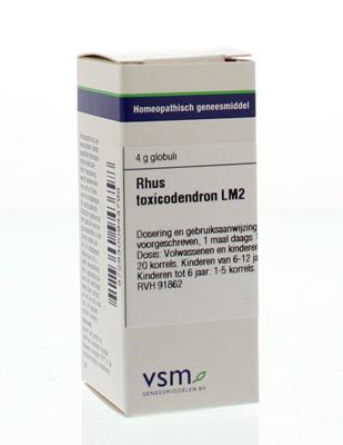 VSM Rhus toxicodendron LM2 (4 gr) VSM Rhus toxicodendron LM2 (4 gr)