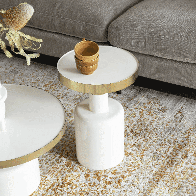 Zuiver Ronde Bijzettafel 'Glam' 36cm