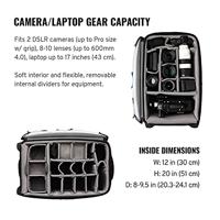 Tenba Roadie Roller 24 zwart - thumbnail