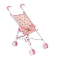 Poppenbuggy Roze Bloem - thumbnail