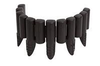 Bama Tuin Modulaire Rand Imitatiehout 38.5x15 cm 6 Stuks Bruin - thumbnail