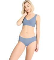 Sloggi Zero Feel hipster 2.0 - Invisible - Naadloze dames short - Dames Onderbroek die niet doorschijnt - Zwart - Huidskleur - thumbnail