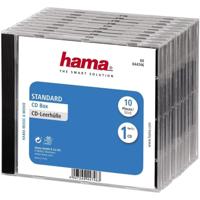 Hama CD doosje standaard 10-pack Audio accessoire Transparant - thumbnail