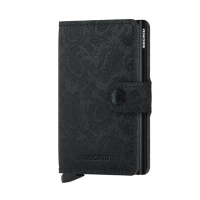 Secrid Mini Wallet Portemonnee Paisley Black