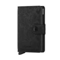 Secrid Mini Wallet Portemonnee Paisley Black - thumbnail
