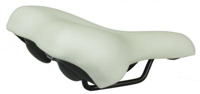 Selle Monte Grappa Nevea zadel 260 x 205 mm wit