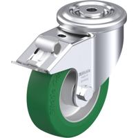 Blickle LKR-ALST 125K-FI Zwenkwiel met rem Wieldiameter: 125 mm Draagvermogen (max.): 350 kg 1 stuk(s) - thumbnail