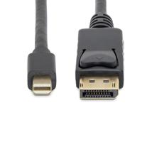 DisplayPort Mini naar DisplayPort Kabel Startech MDP2DPMM6 (1,8 m) Zwart - thumbnail