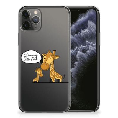 Apple iPhone 11 Pro Telefoonhoesje met Naam Giraffe Apple iPhone 11 Pro Telefoonhoesje met Naam Giraffe