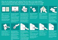 Apli Tattoo transfer papier, pak met 2 vellen - thumbnail