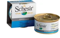 SCHESIR in cooking water Tuna - nat kattenvoer - 85 g - thumbnail