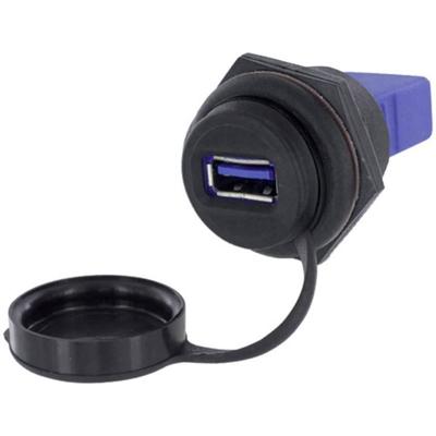 encitech 1310-1034-01 1310-1034-01 USB 3.0-bus A Adapter, inbouw M30 1 stuk(s)