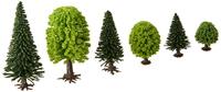 NOCH Hobby 32811 Set bomen Gemengd bos 35 tot 90 mm 25 stuk(s) - thumbnail