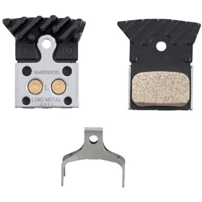Shimano schijfremblok l04c 105 / ultegra, metal met vin Shimano schijfremblok l04c 105 / ultegra, metal met vin